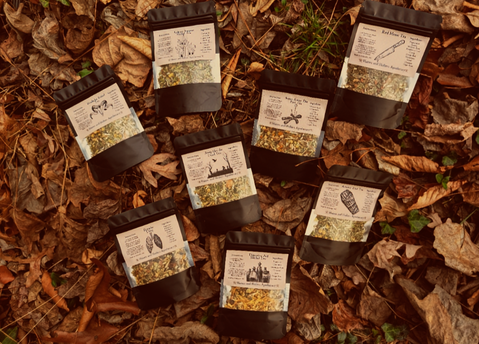 Digestive Aid Herbal Tea Blend • Organic Herbs • 1 oz