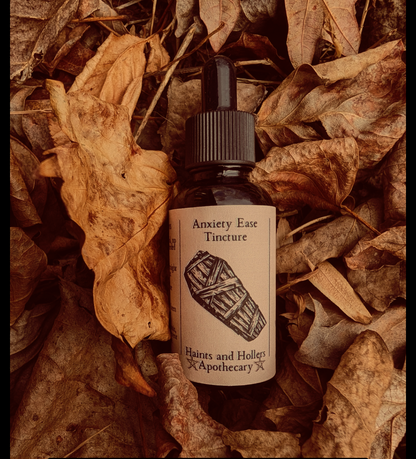 Anxiety Ease Herbal Tincture Blend • Organic Herbs • 1oz