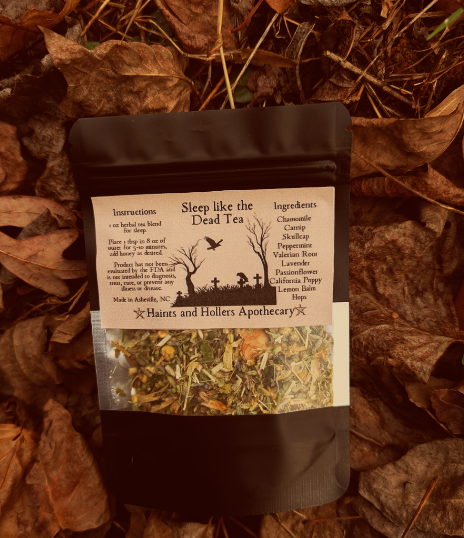 Sleep Like The Dead Herbal Tea Blend • Sleep Aid • Organic • 1oz
