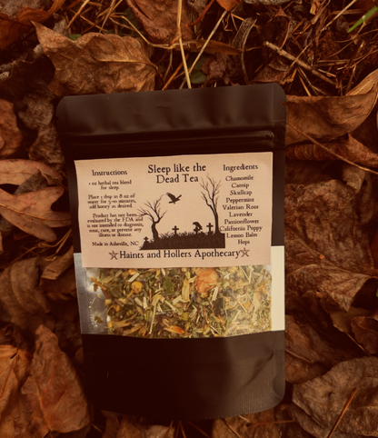 Sleep Like The Dead Herbal Tea Blend • Sleep Aid • Organic • 1oz