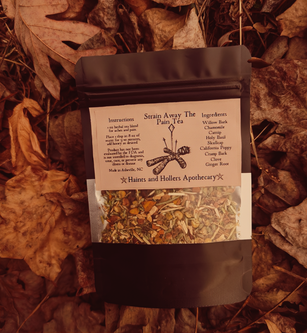 Pain Away Herbal Tea Blend • Organic Herbs • 1 oz