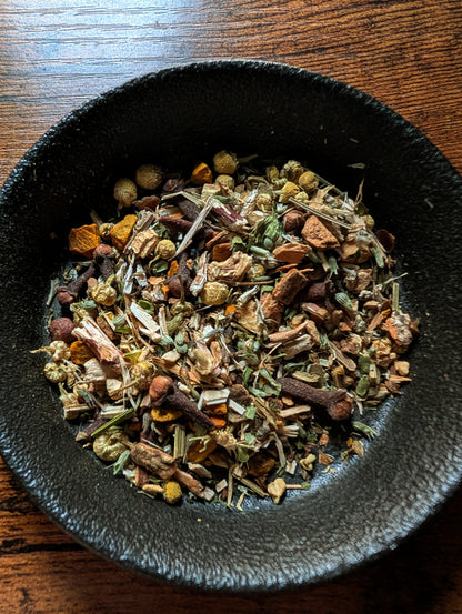 Pain Away Herbal Tea Blend • Organic Herbs • 1 oz