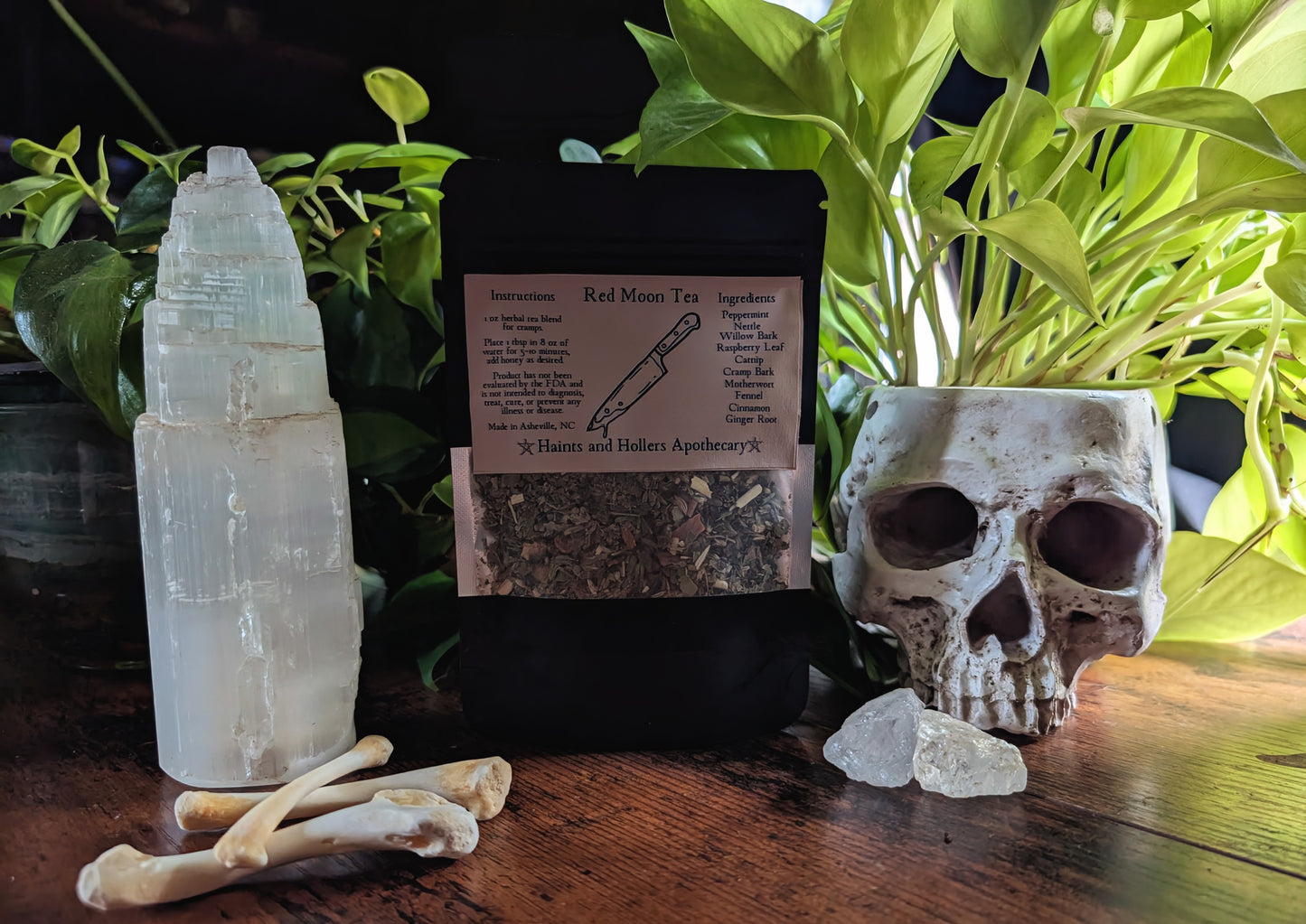 Red Moon Herbal Tea Blend • Organic • 1oz