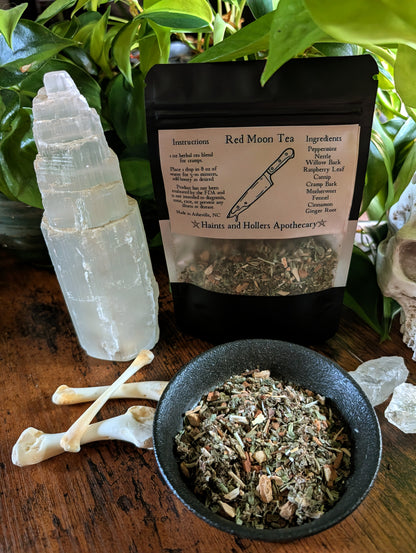 Red Moon Herbal Tea Blend • Organic • 1oz