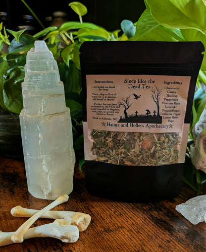 Sleep Like The Dead Herbal Tea Blend • Sleep Aid • Organic • 1oz