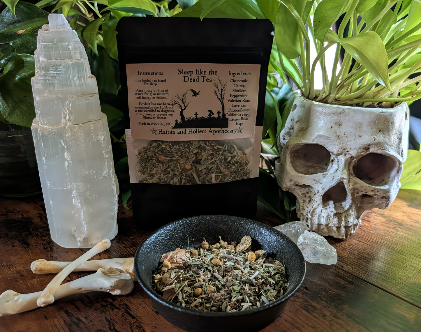 Sleep Like The Dead Herbal Tea Blend • Sleep Aid • Organic • 1oz