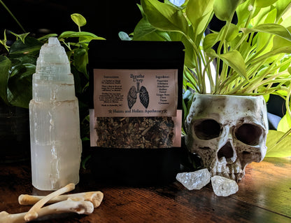 Breathe Deep Herbal Tea Blend • Organic Herbs • 1 oz