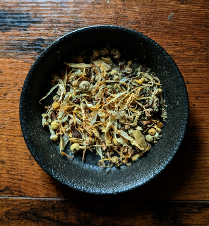 Digestive Aid Herbal Tea Blend • Organic Herbs • 1 oz