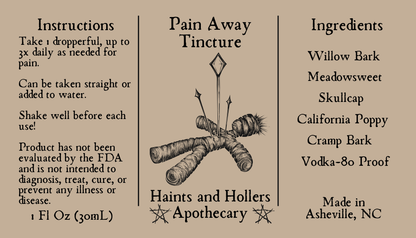Pain Away Herbal Tincture • 1oz