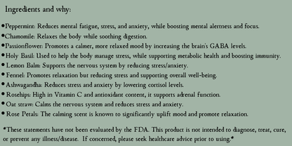 Adapto-Calm Herbal Tea Blend • 1 oz