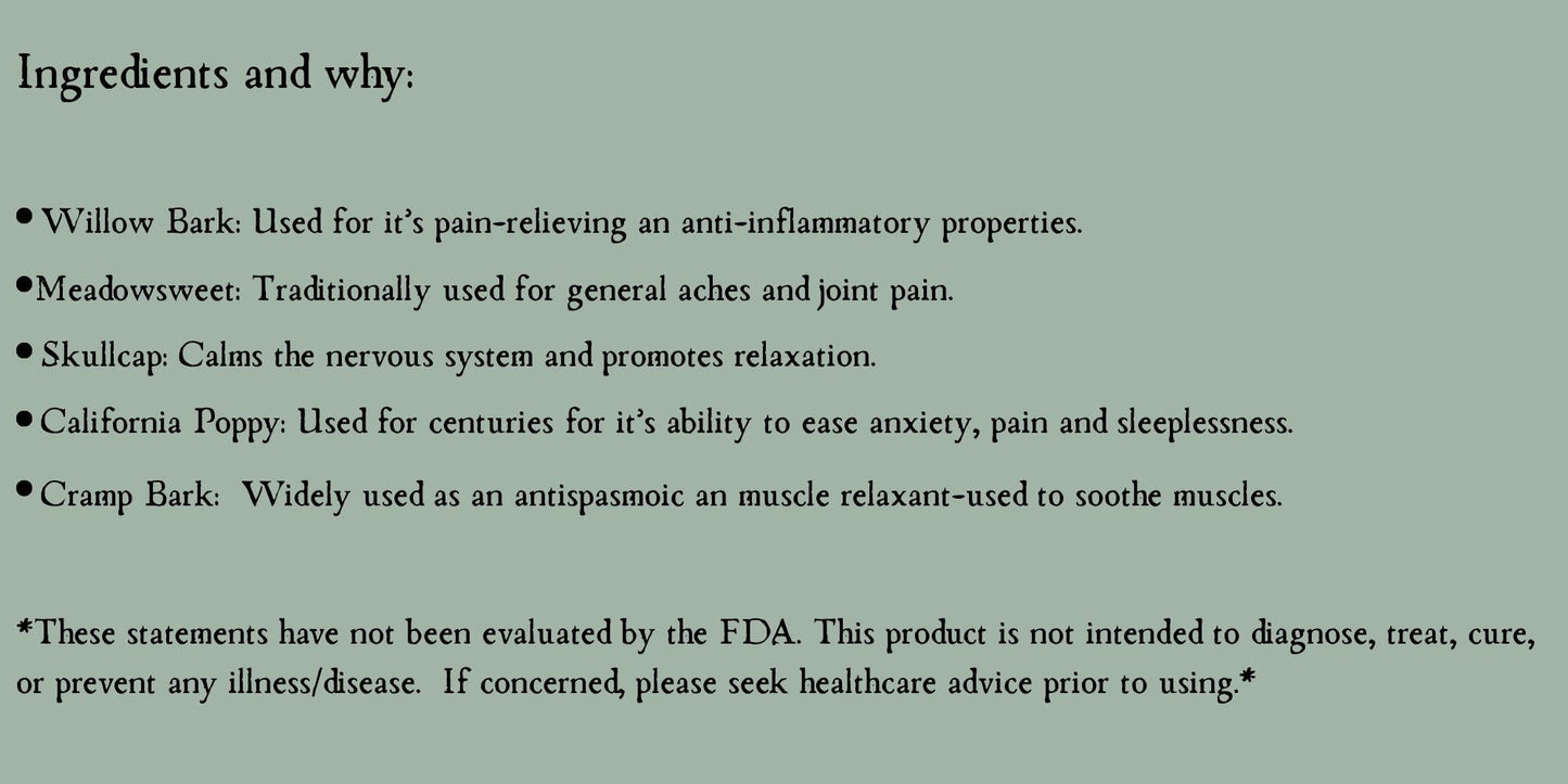 Pain Away Herbal Tincture • 1oz