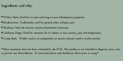 Pain Away Herbal Tincture • 1oz