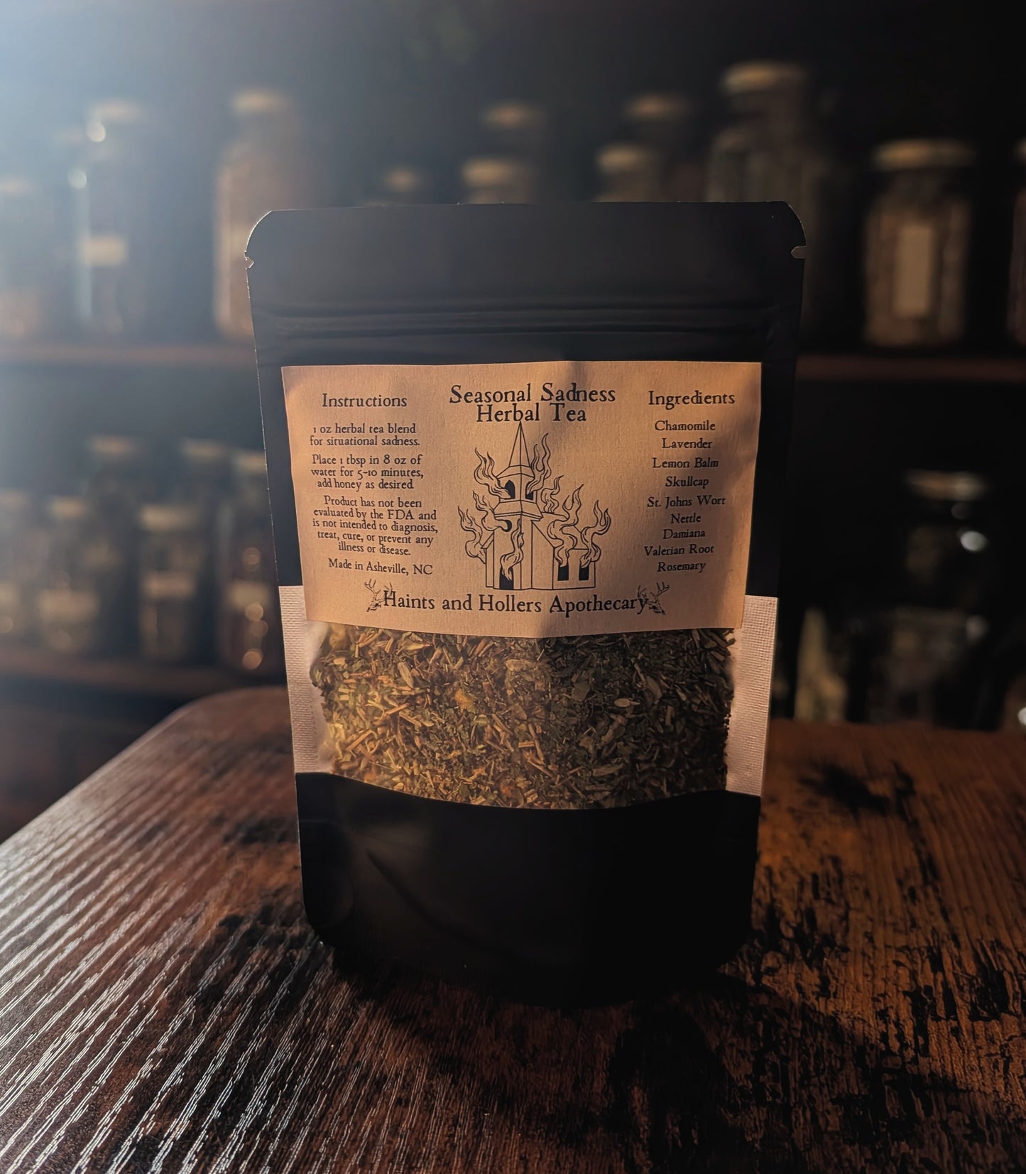 Seasonal Sadness Herbal Tea Blend  • 1 oz
