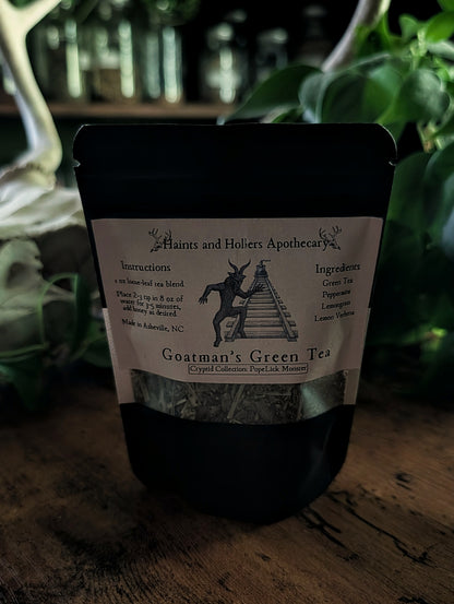 Goatman's Green Tea Herbal Tea Blend