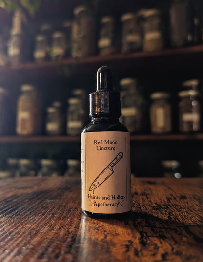 Red Moon Herbal Tincture • 1 mL