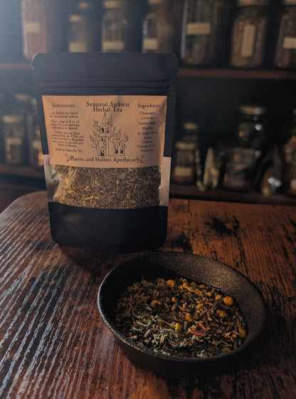 Seasonal Sadness Herbal Tea Blend  • 1 oz