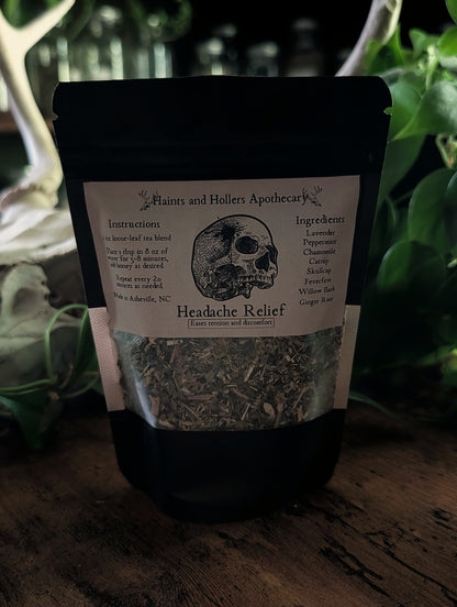 Headache Relief Herbal Tea Blend