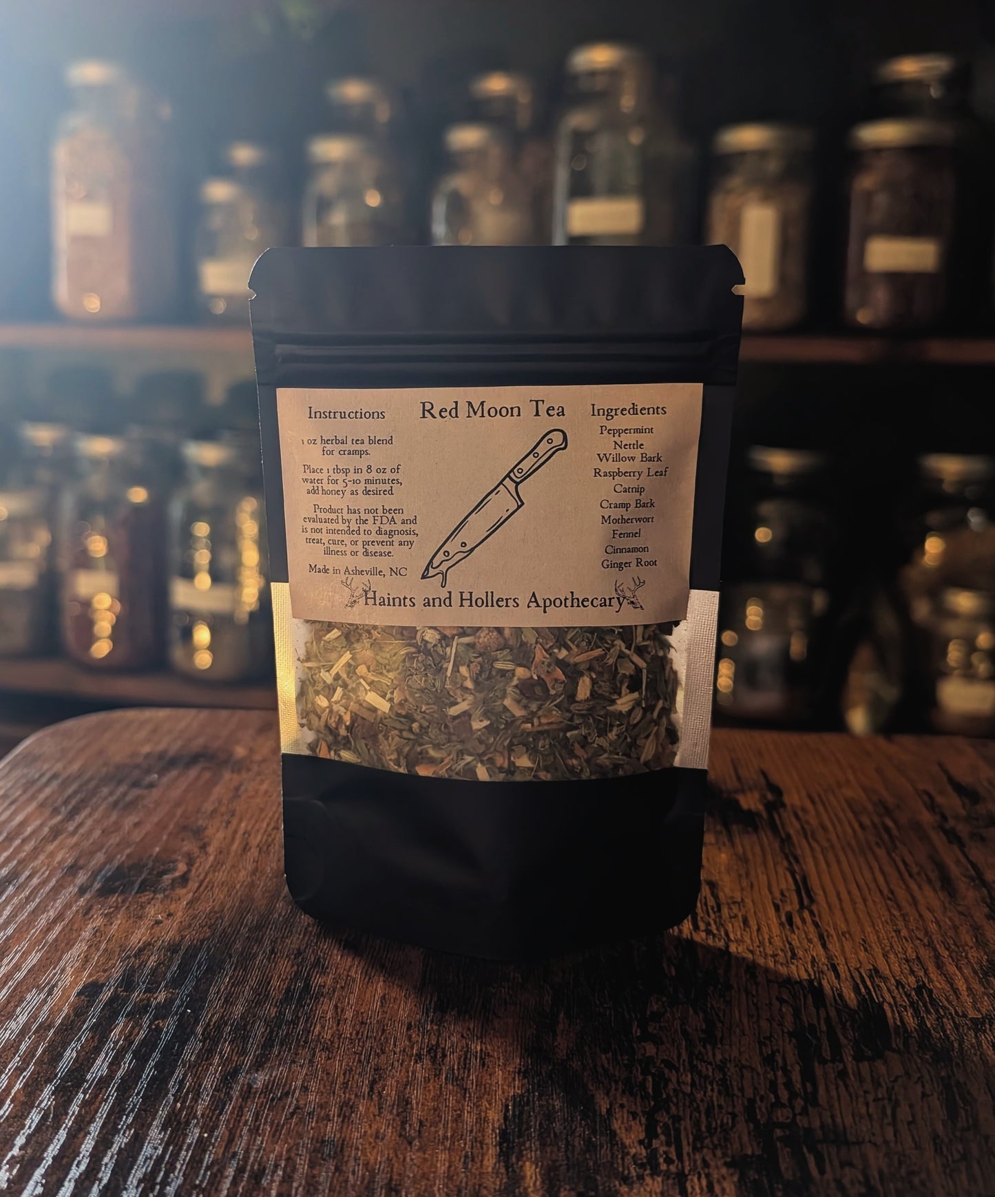 Red Moon Herbal Tea Blend • 1oz