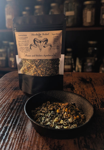 Headache Relief Herbal Tea Blend • 1 oz