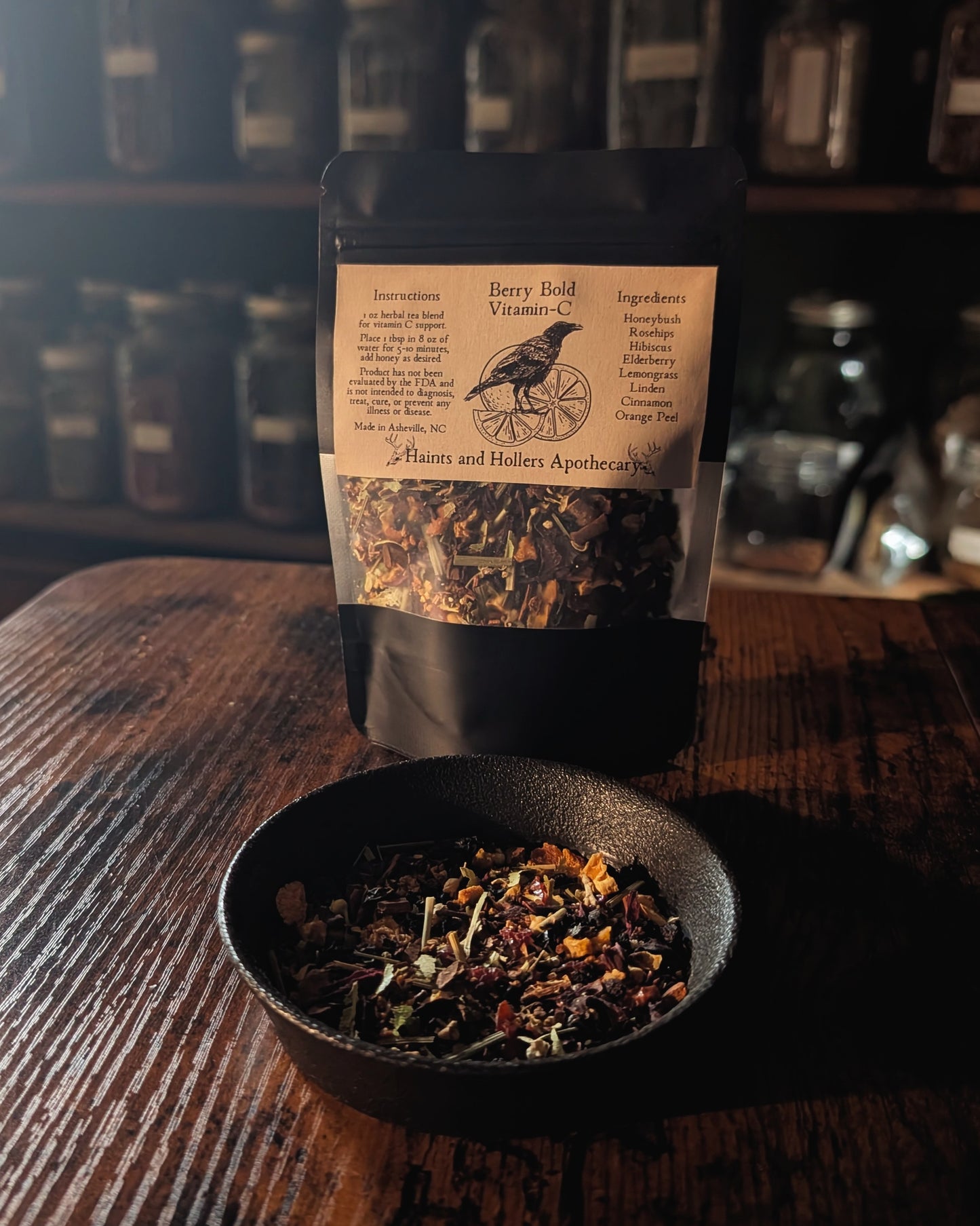 Berry Bold Vitamin C Herbal Tea Blend • 1 oz