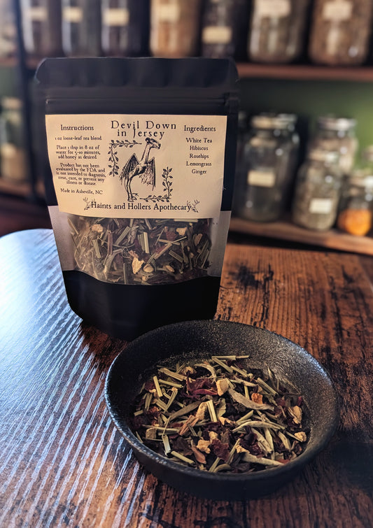Devil Down in Jersey (Jersey Devil) Herbal Tea Blend
