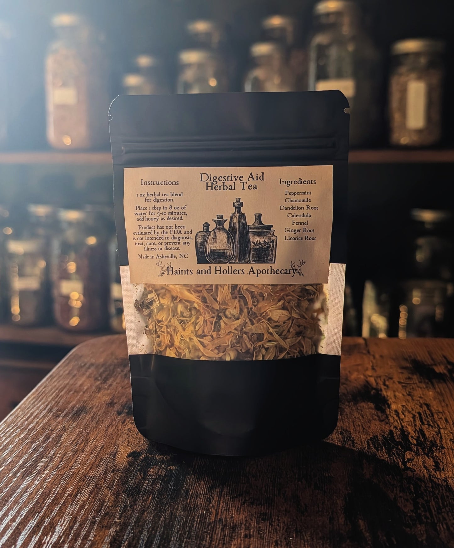 Digestive Aid Herbal Tea Blend • 1 oz